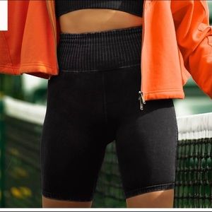 Free People Good Karma Biking Shorts with Flaws
